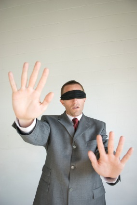 Blindfolded Man